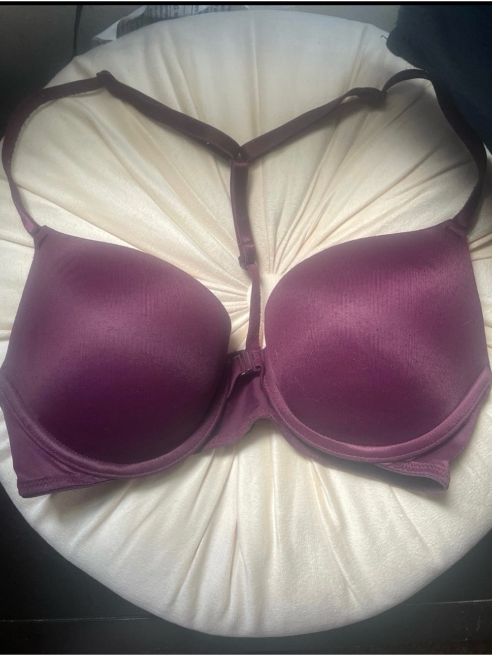 PINK Victoria's Secret Plum Racerback Molded Bra